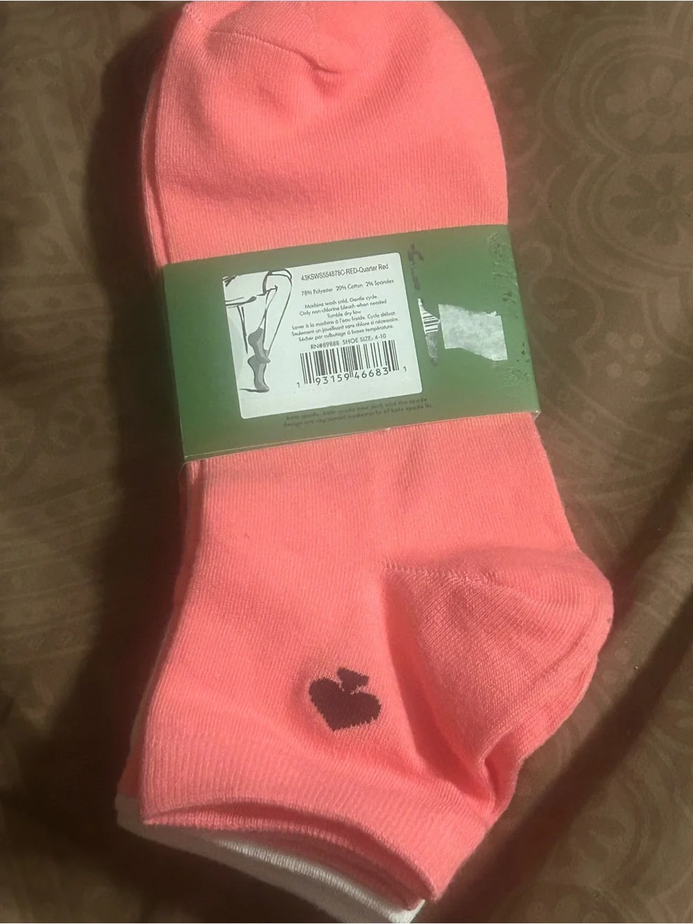 kate spade Quarter Socks 3pk